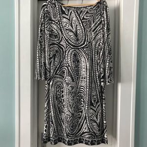 Black & White dress by Musette. Size L